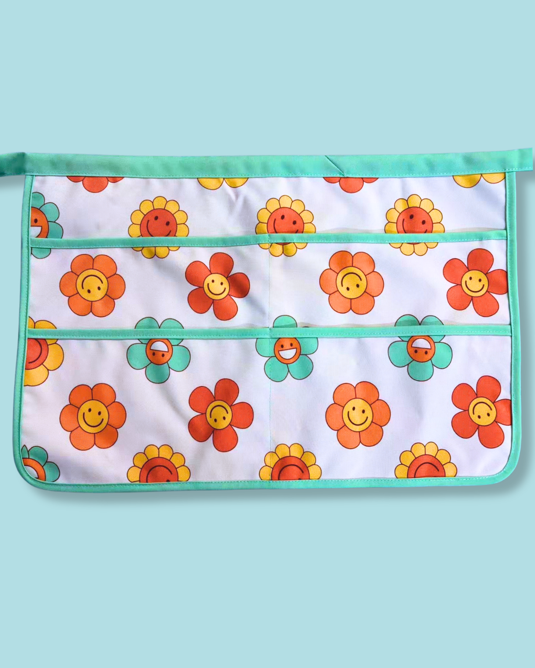 Teacher Apron: Happy Flowers