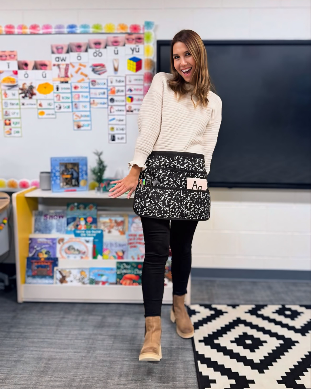 Notebook Print Apron