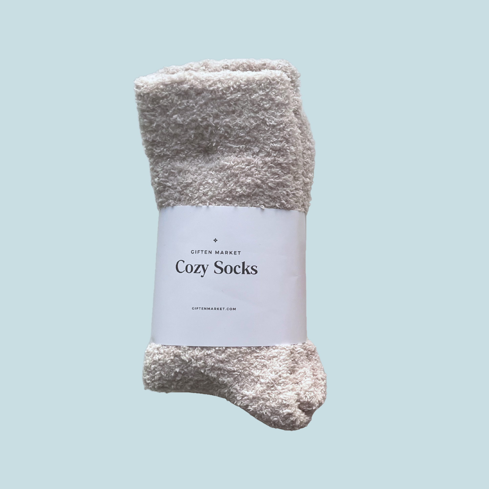 Ivory Cozy Socks