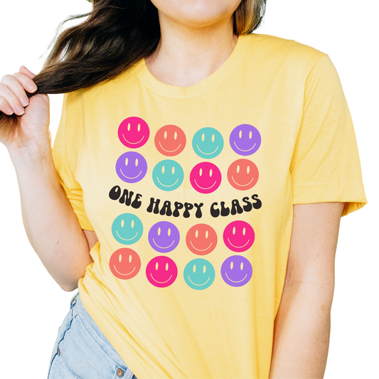 One Happy Class-Teacher Shirt