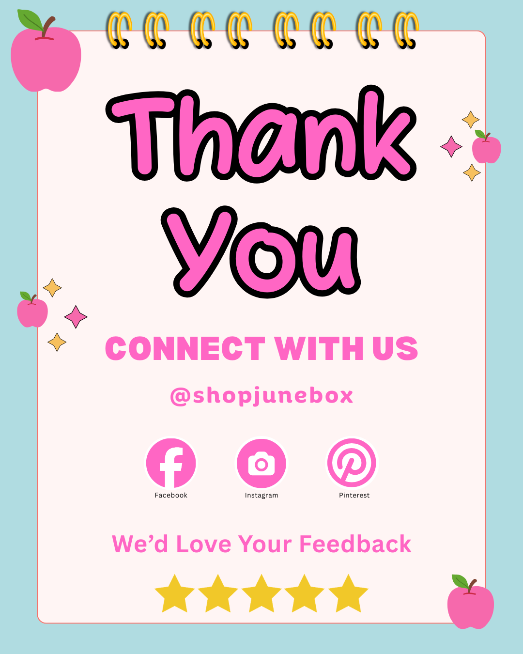 Teacher Apron: Notebook