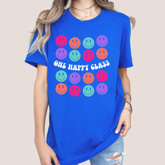 One Happy Class -Teacher Themed Shirt