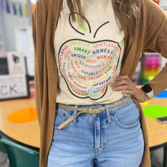 Teacher Themed Graphic Tshirt