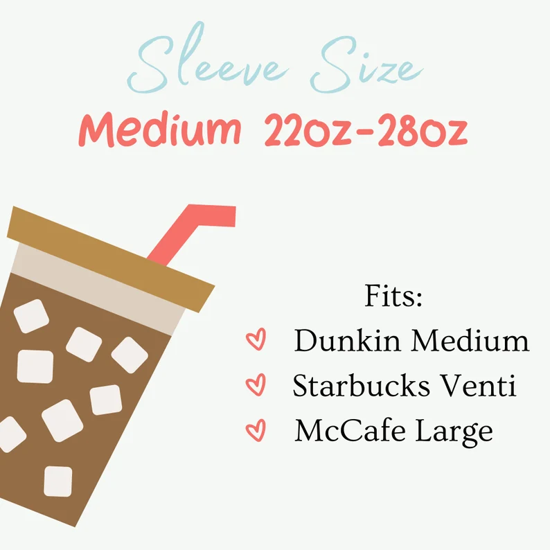 ONE Coffee. Teach. Repeat Print Cup Sleeve