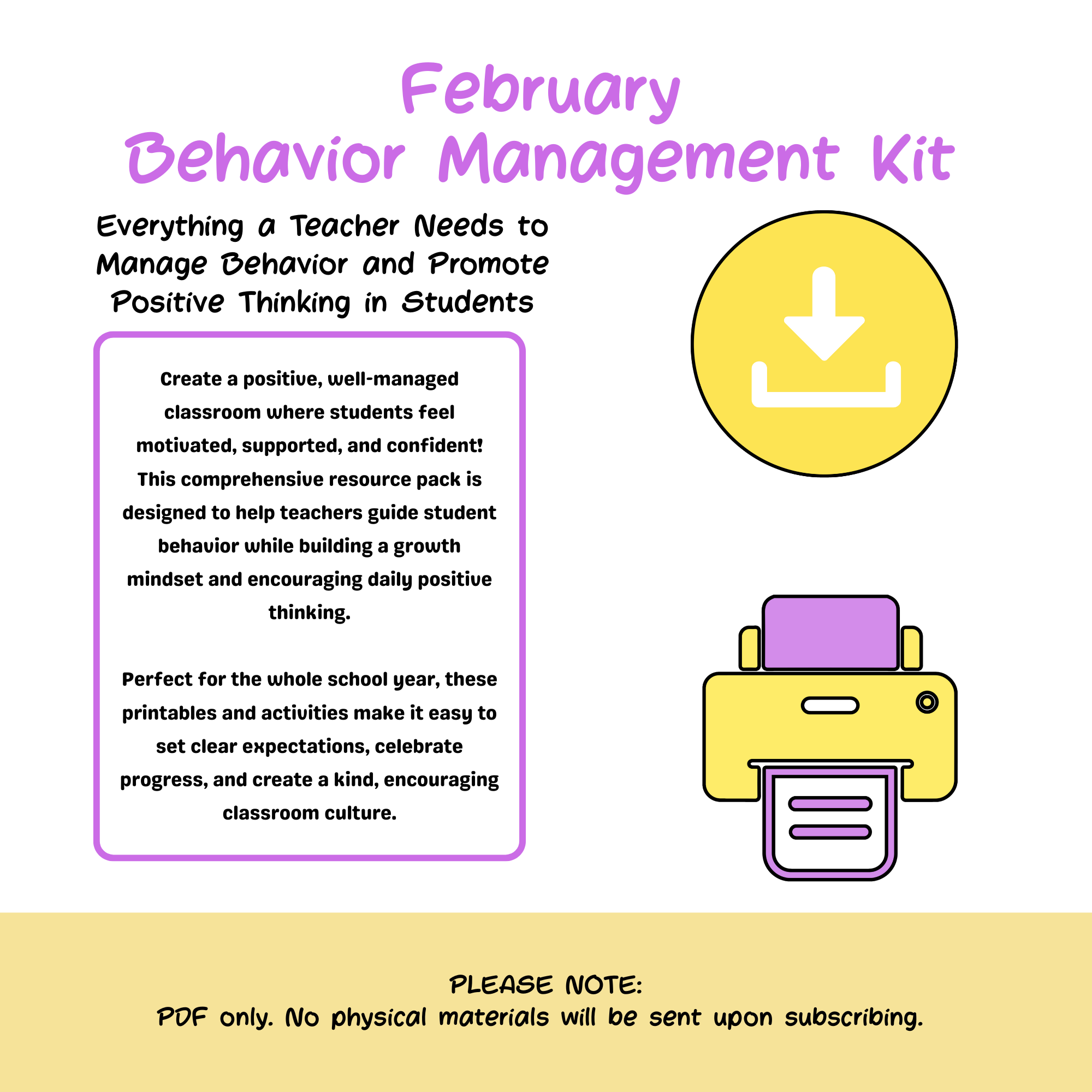 Behavior Management Kit