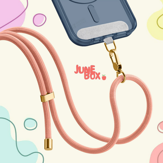 Peach Universal Phone Lanyard