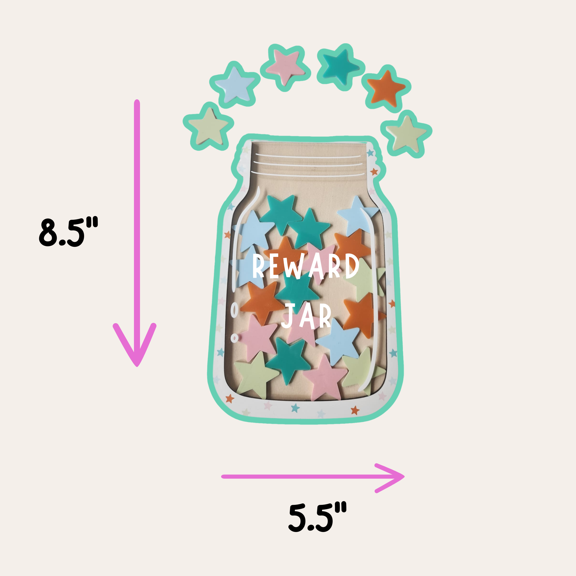 Rock Star Tokens Reward jar