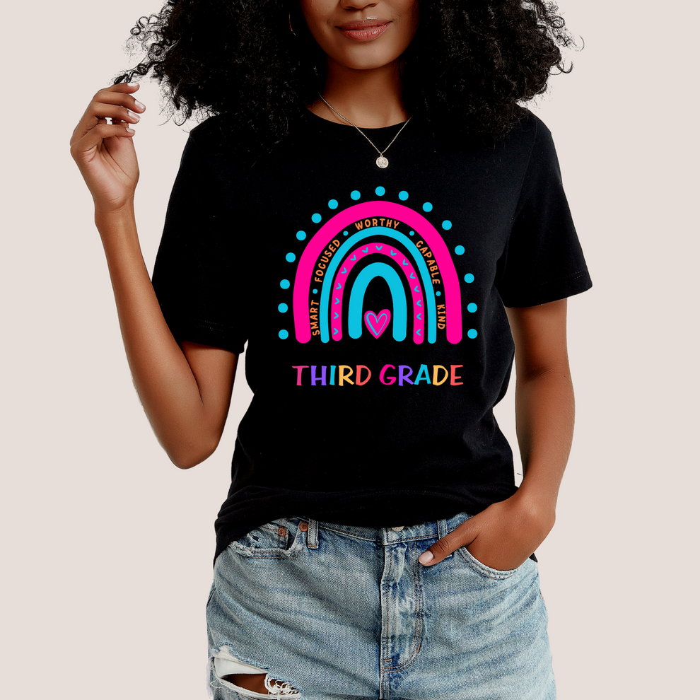 Third Grade Affirmation Tshirt | Third Grade Shirt | Empowerment Tee ...