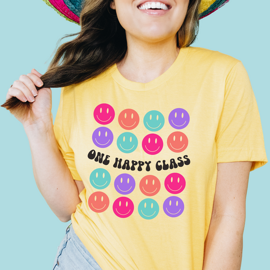 One Happy Class-Teacher Shirt