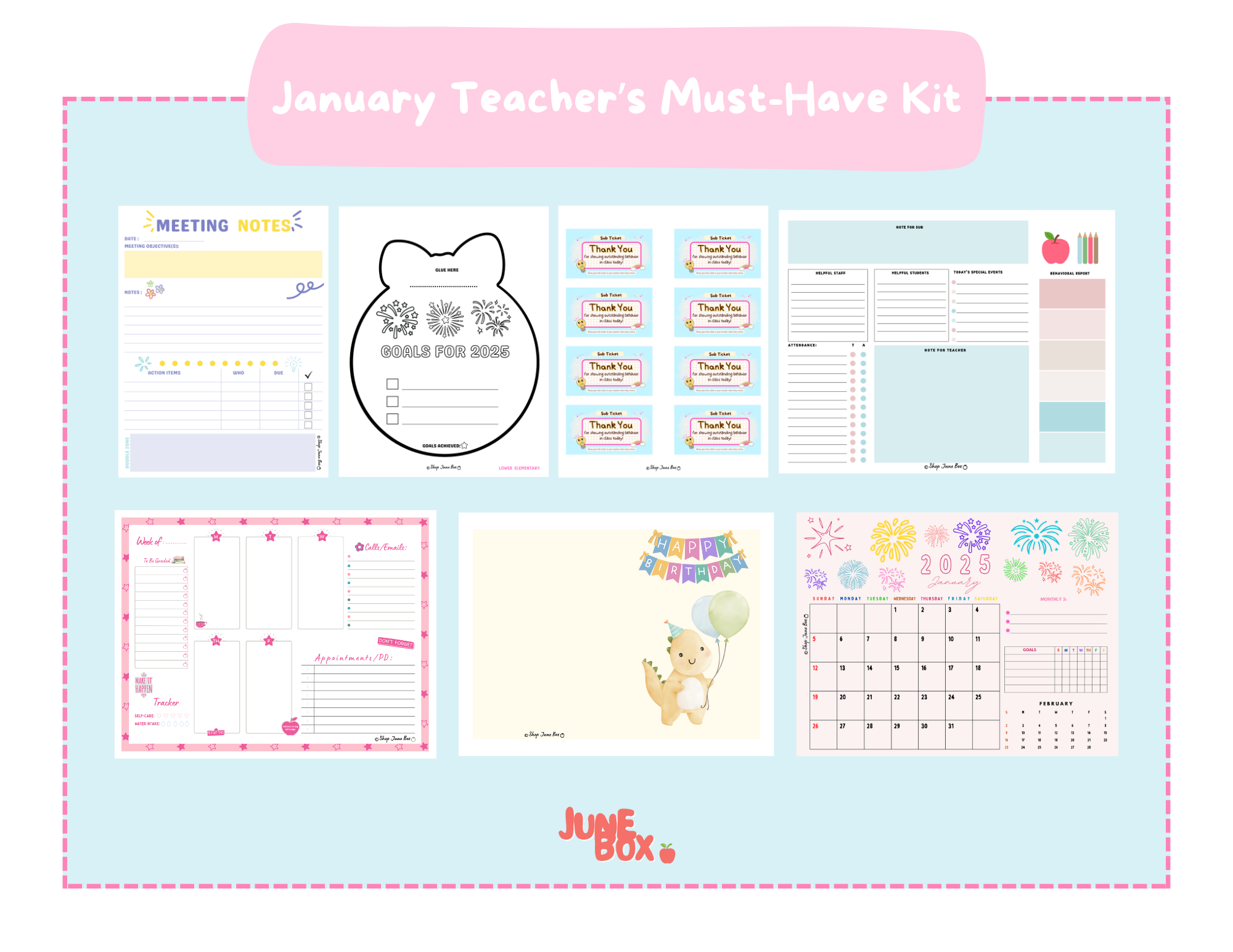 January Teacher’s Must-Have Kit