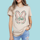 My Class Affirmation Bunny Tee-Black Print