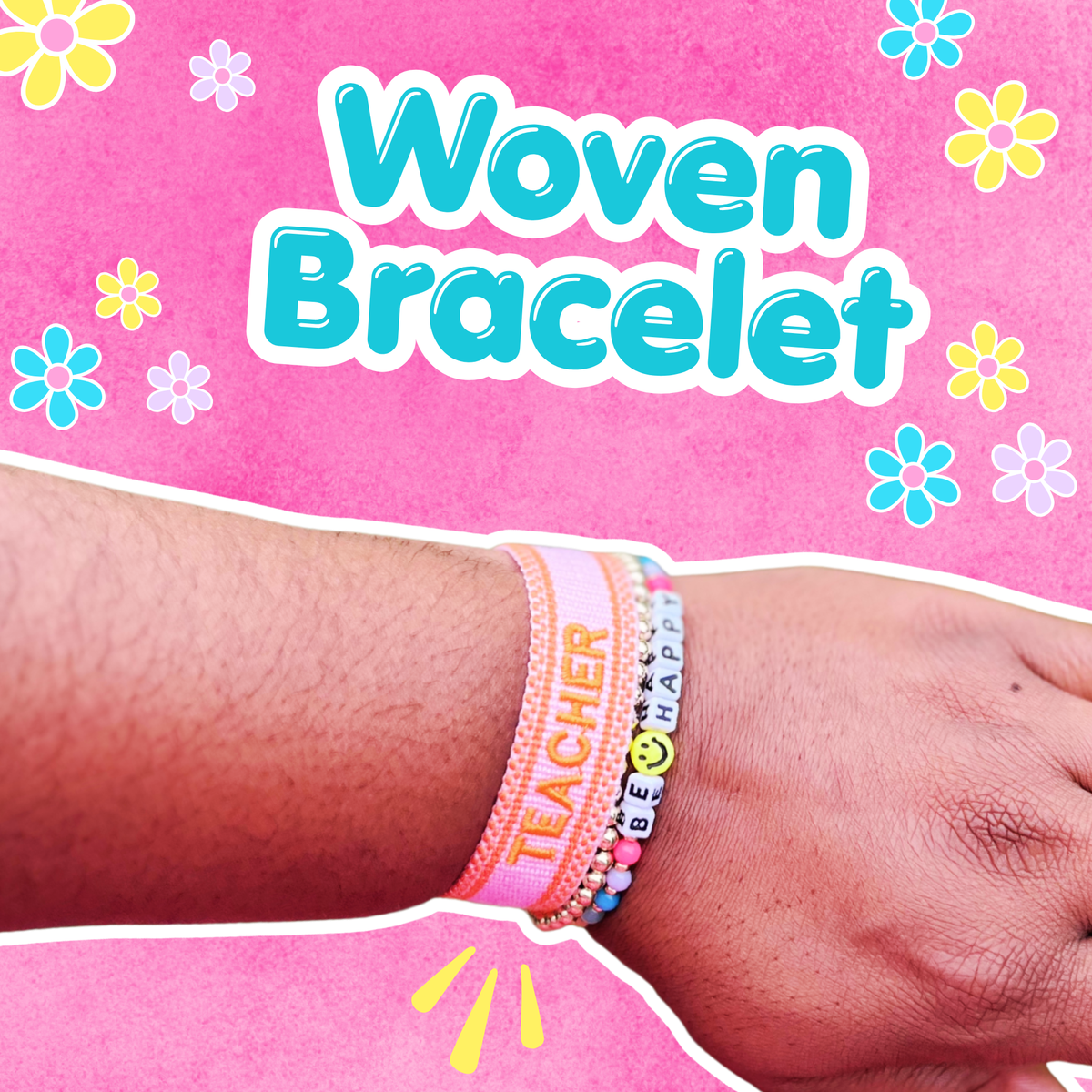 🎁 Freebie Woven Bracelet (100% off)