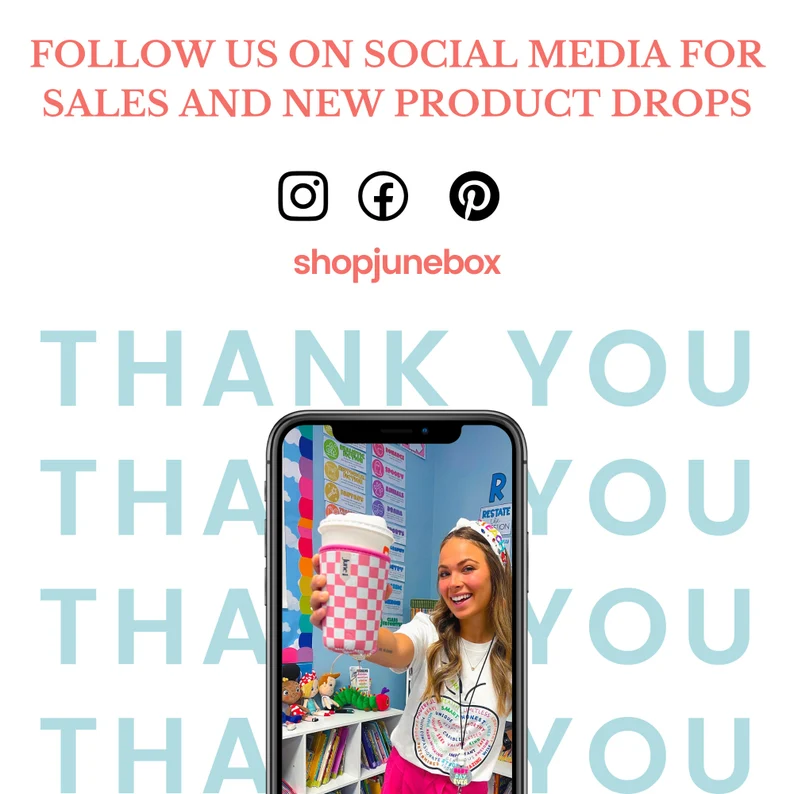 ONE Coffee. Teach. Repeat Print Cup Sleeve